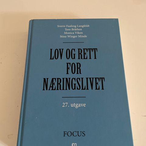 Lov og rett for næringslivet