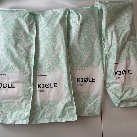 4 x kjølebind fra fødebag