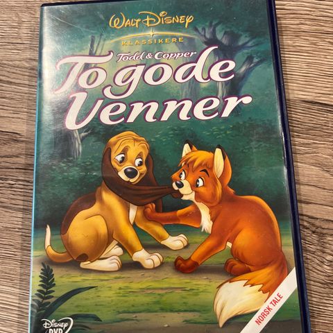 Todd og Copper - to gode venner