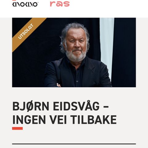 Bjørn Eidsvågs, Sandnes kulturhus 15.november.