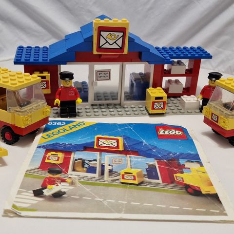 Lego 6651Post Office Van og 6362 Post Office