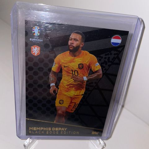 Memphis Depay - Topps Euro 2024 Black Edge Edition