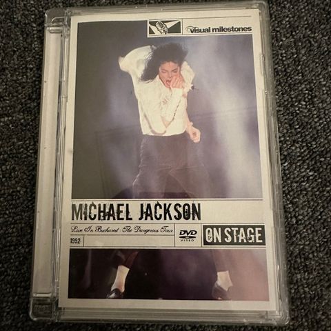 Michael Jackson Live in Bucharest The Dangerous Tour DVD