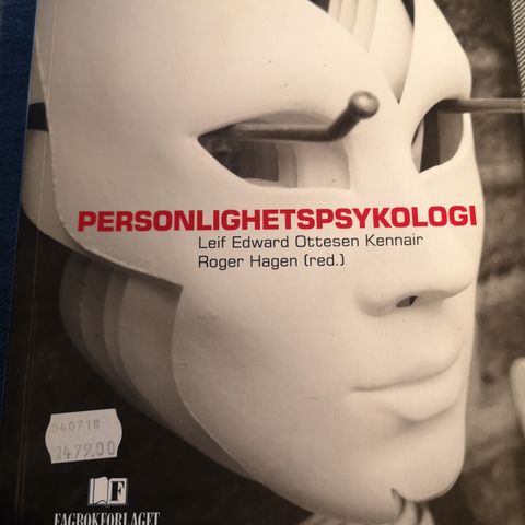 Personlighetspsykologi 300,-