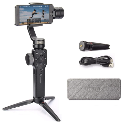 Helt ny - Zhiyun Smooth 4 mobilstabilisator (sort)