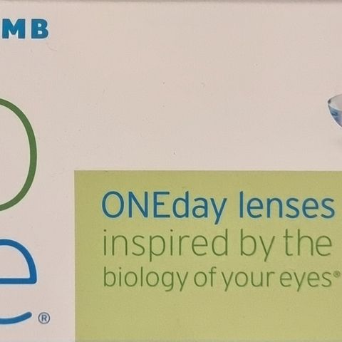 Bio true one day lenses +3.25