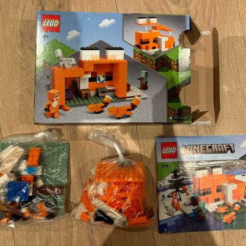 Lego 21178 Minecraft Revehiet