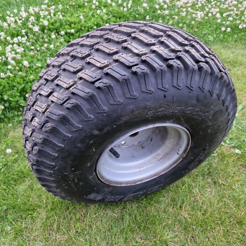 Hjul til sitteklipper 20x8.00-8