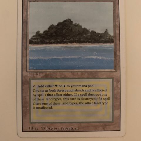 Magic The Gathering Tropical Island