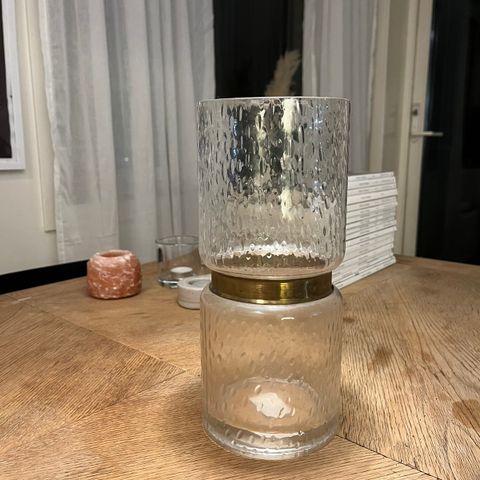 Stor glassvase