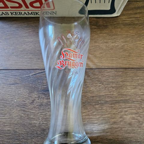 Hamar Bryggeri glass