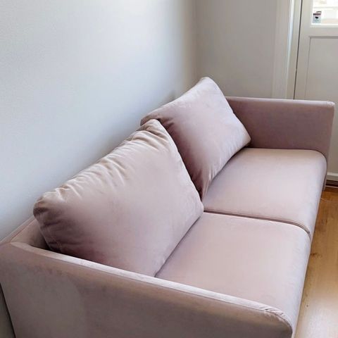 2,5 seters sofa velour