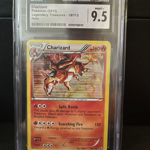 CGC Graderte pokemon kort