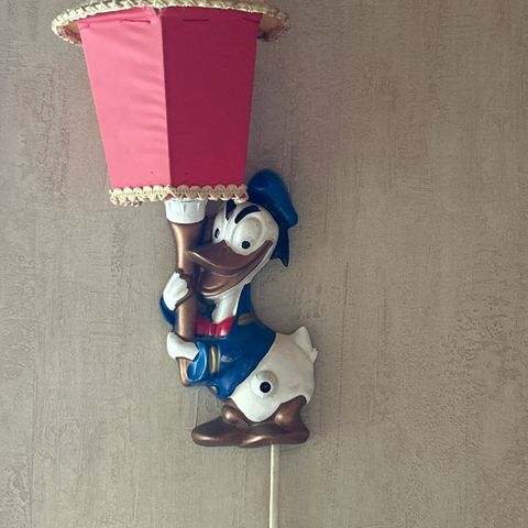 Donald Duck vegglampe