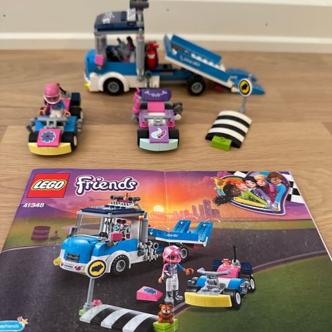 Lego friends 41348 med instruksjonshefte - komplette deler