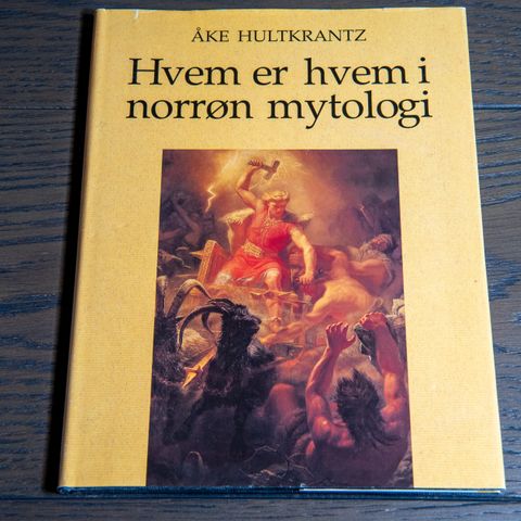 Åke Hultkrantz "Hvem er hvem i norrøn mytologi"