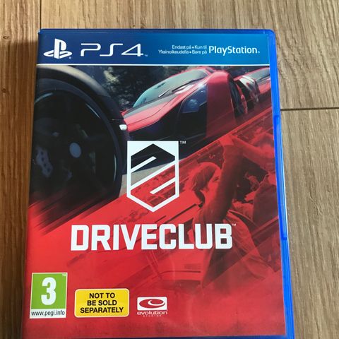 Driveclub PlayStation 4 PS 4