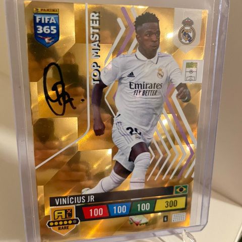 Vinicius JR - Panini 365 Top Master Signature