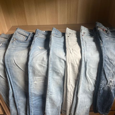 Jeans til gutt str 140/10år