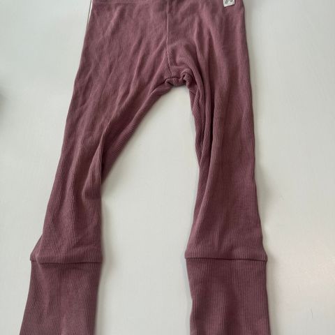 Bukse / leggings str 86, rosa