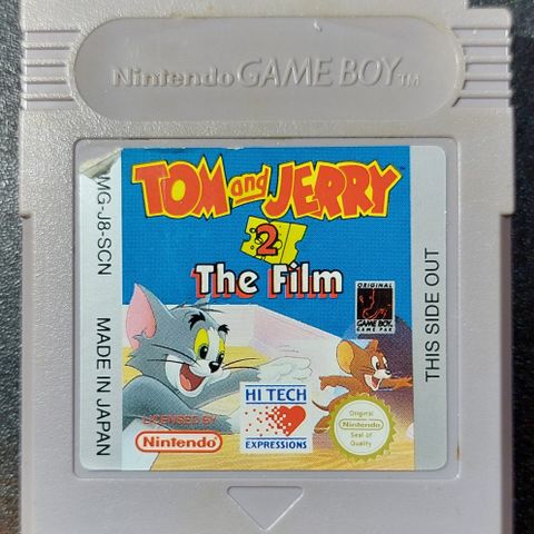 "TOM and JERRY 2 - The Film" til Nintendo Game Boy