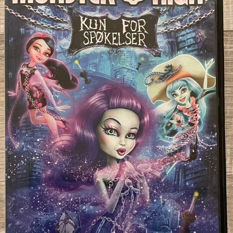 (RESERVERT) Monster high dvd gis bort! (Porto 50kr)