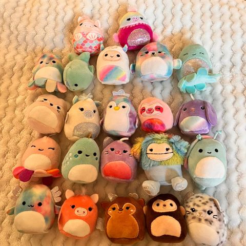 Mini squishmallows figurer (squishville)