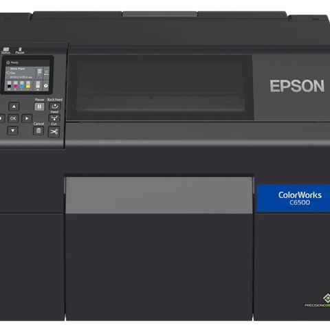 Epson ColorWorks C6500AE farge-etikettskriver m/ tilbehør