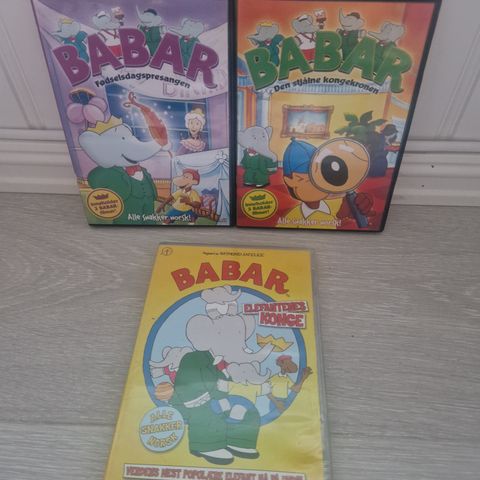 3 dvd om babar