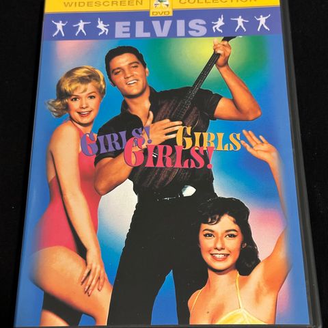 Elvis: Girls Girls Girls (DVD) Norsk Tekst