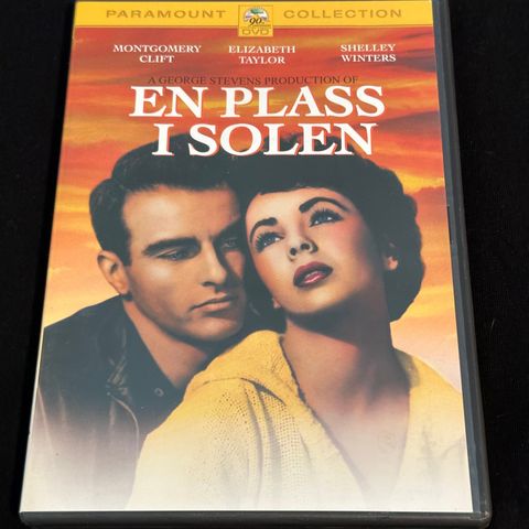 En Plass I Solen (DVD) 1951 / Norsk Tekst