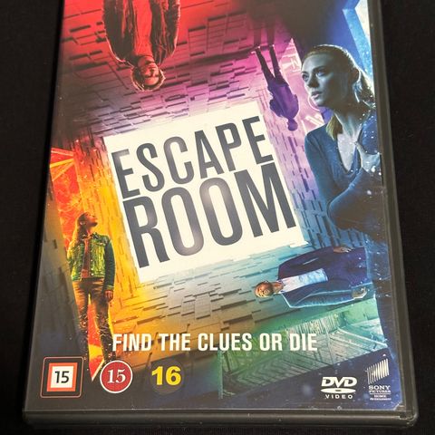 Escape Room (DVD) Norsk Tekst