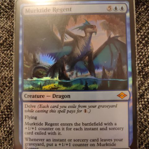 Magic the gathering - Murktide regent (foil)