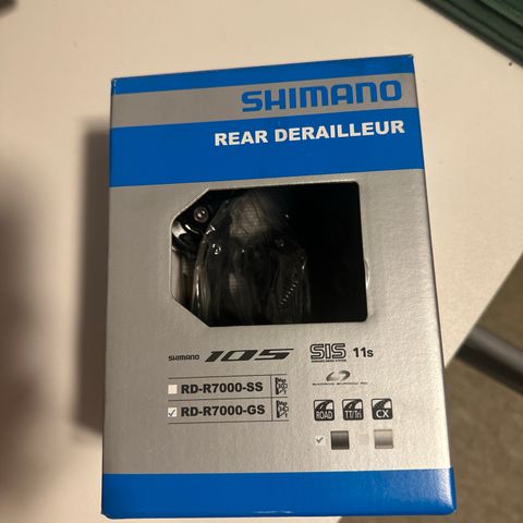 Shimano 105 RD-7000-GS 11 delt bakgir