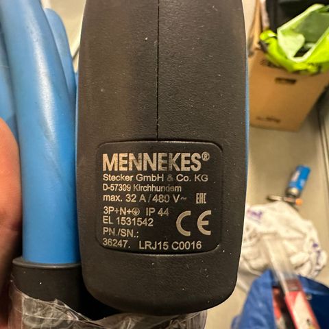 7,5m Mennekes t2, 32A/400V