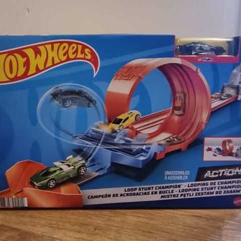 Helt ny Hot Wheels bilbane