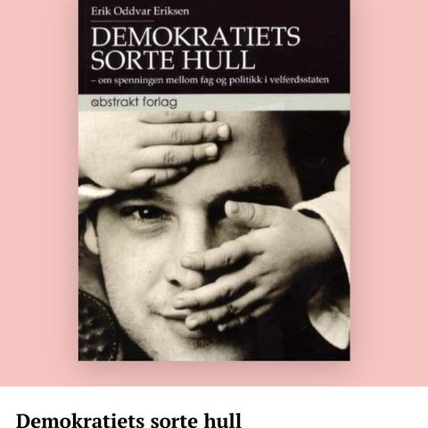 Demokratiets sorte hull