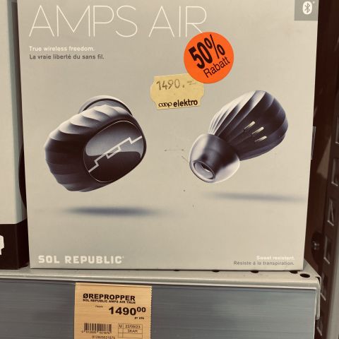 AMPS AIR ørepropper