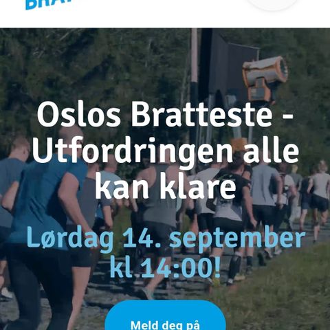 Startnummer til Oslo bratteste