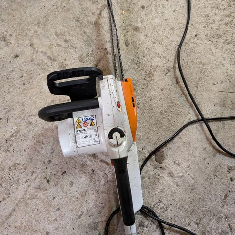 Motorsag Stihl. Elektrisk MSE 190 C