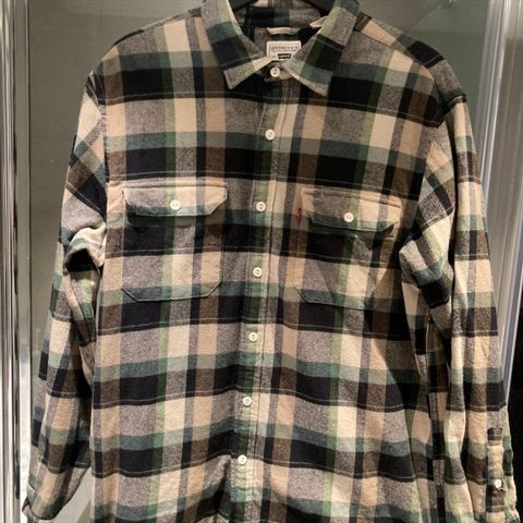 Levi’s flanell skjorte