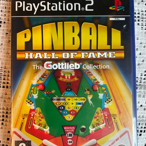 Uåpnet PINBALL HALL OF FAME THE GOTTLIEB PS2