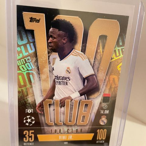 Vinicius Jr - Topps 100 Club