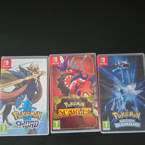 Pokemon spill til switch