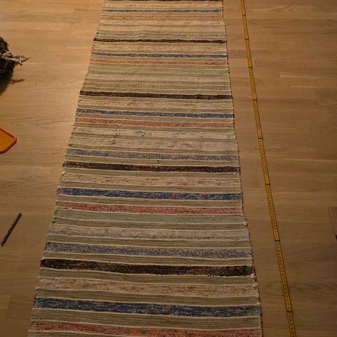 Håndvevd rye L: 235cm B: 64cm