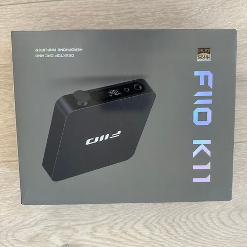 FiiO K11 - Sort hodetelefonen forsterker