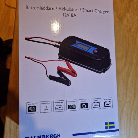 12 volt batterilader