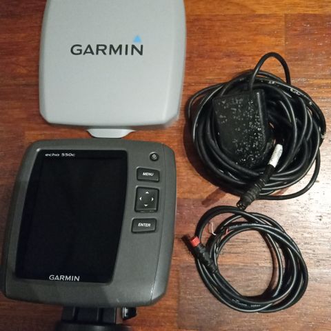 Garmin Echo 550 C med svinger!