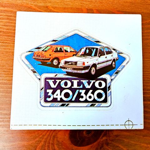 Volvo 340/360 klistremerke