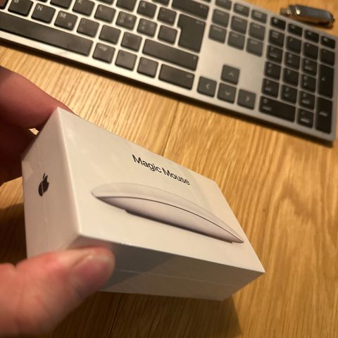 Uåpnet Magic Mouse